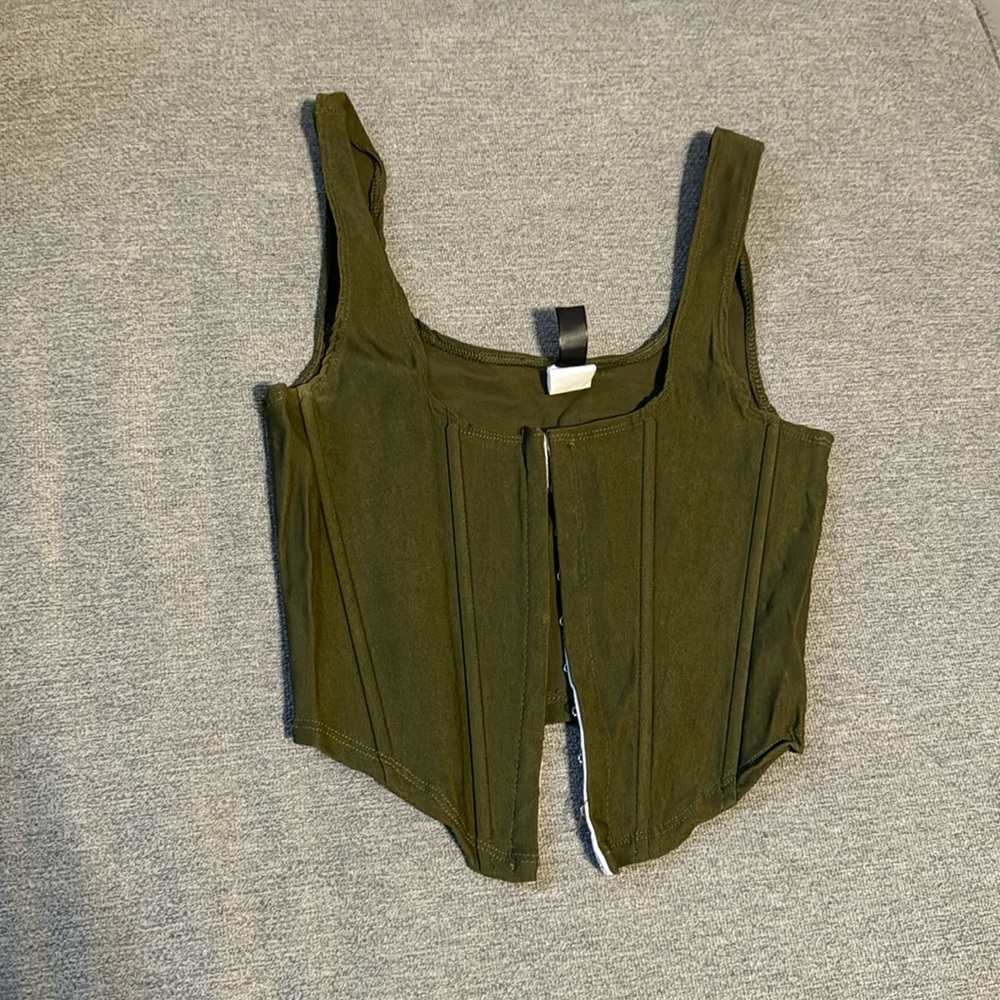 Olive green tank